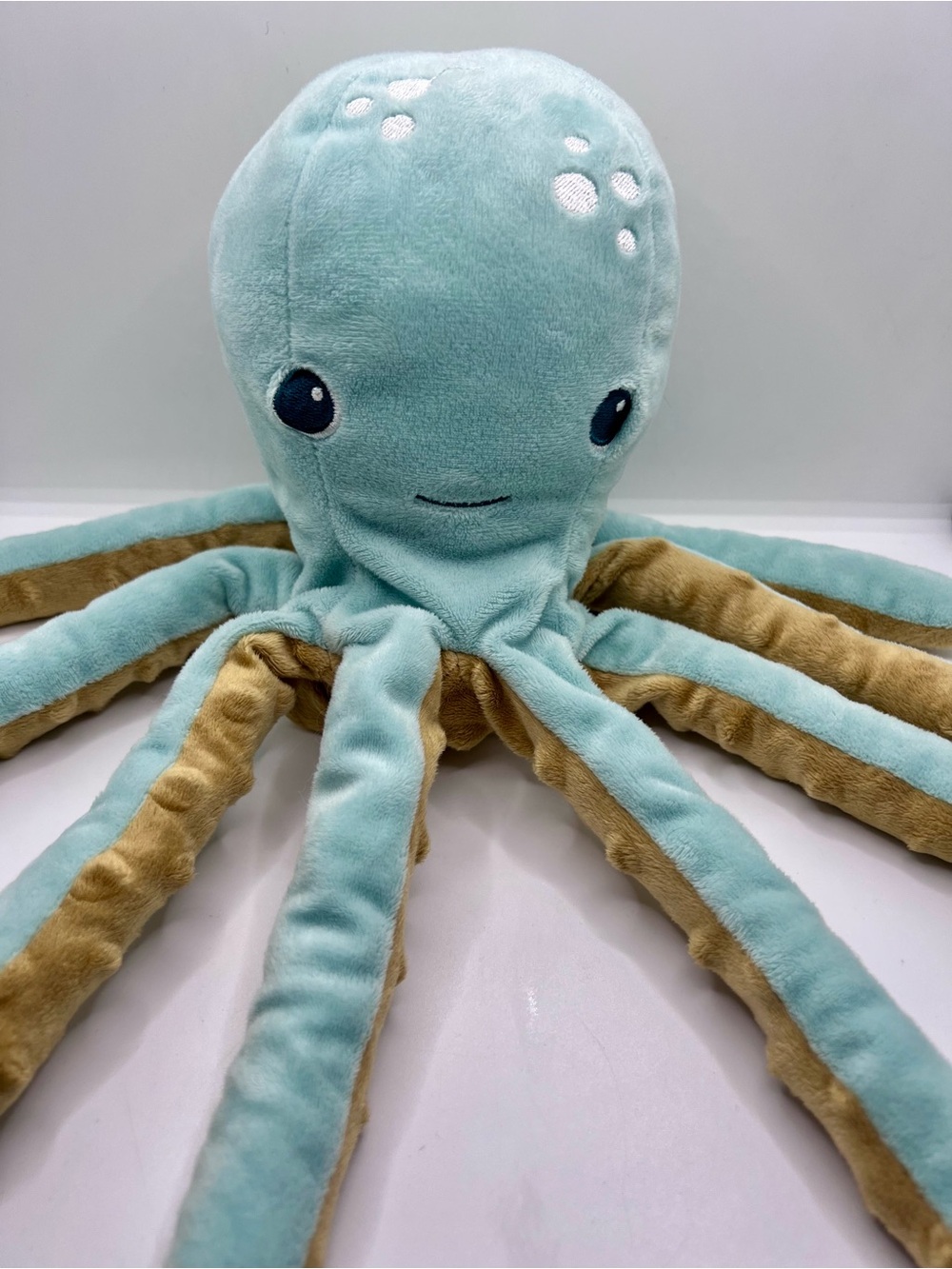 IKEA BLAVINGAD Plush 14" Octopus Blue Teal Ocean *No Light*